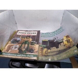 John Deere Collectibles Price Guide & Limited Production Tractors Book Lot‎ 2pc
